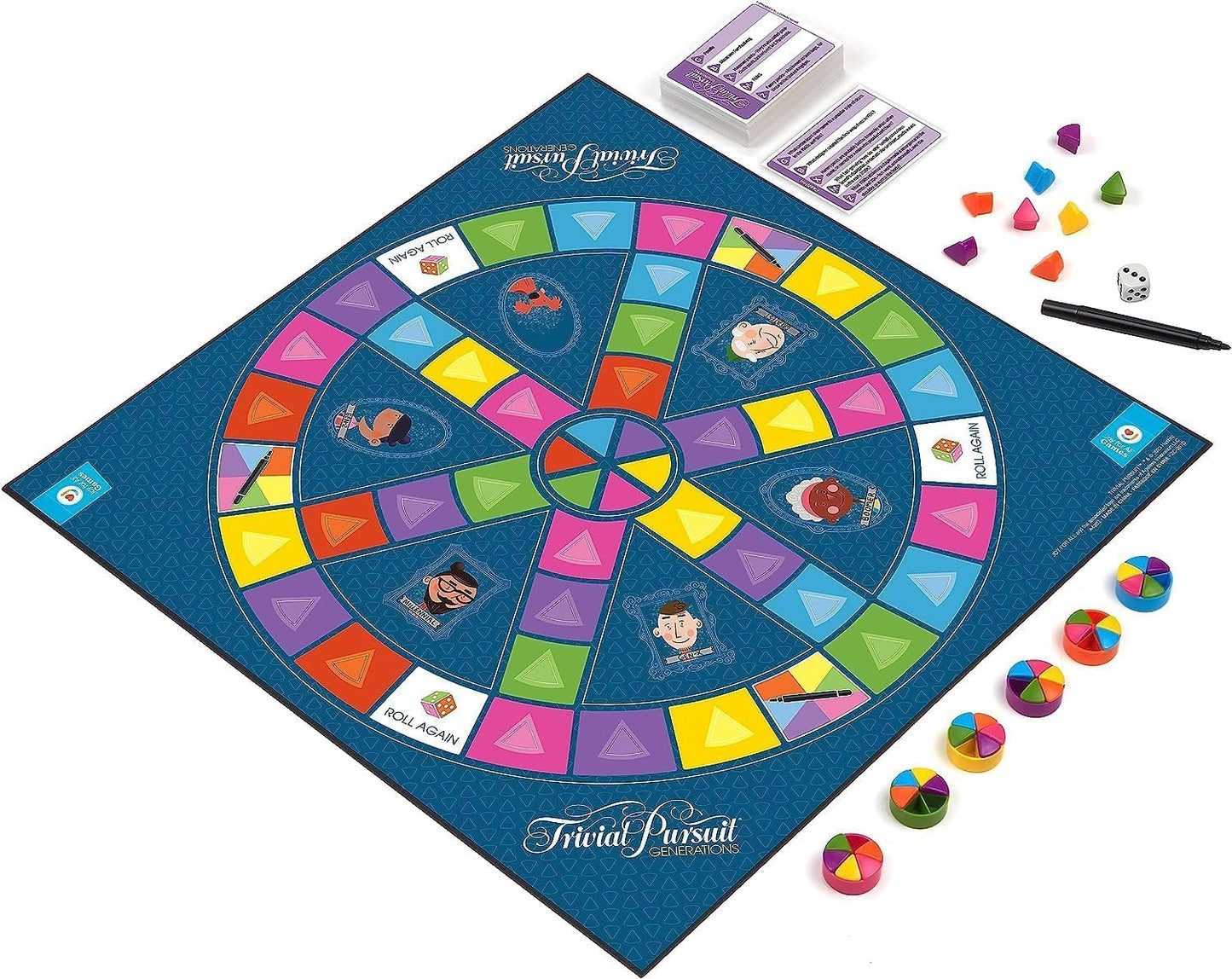 Joy for All Trivial Pursuit Generations – Senior Trivia Game with Large Print Cards | JOY FOR ALL