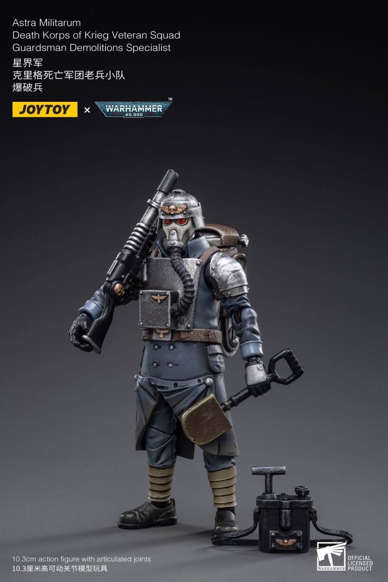 Joy Toy Warhammer 40k: Death Korps of Krieg Demolitions Specialist 10cm