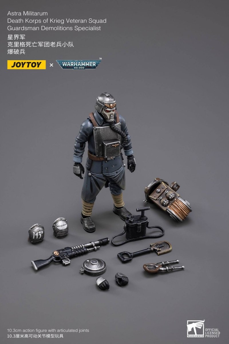 Joy Toy Warhammer 40k: Death Korps of Krieg Demolitions Specialist 10cm