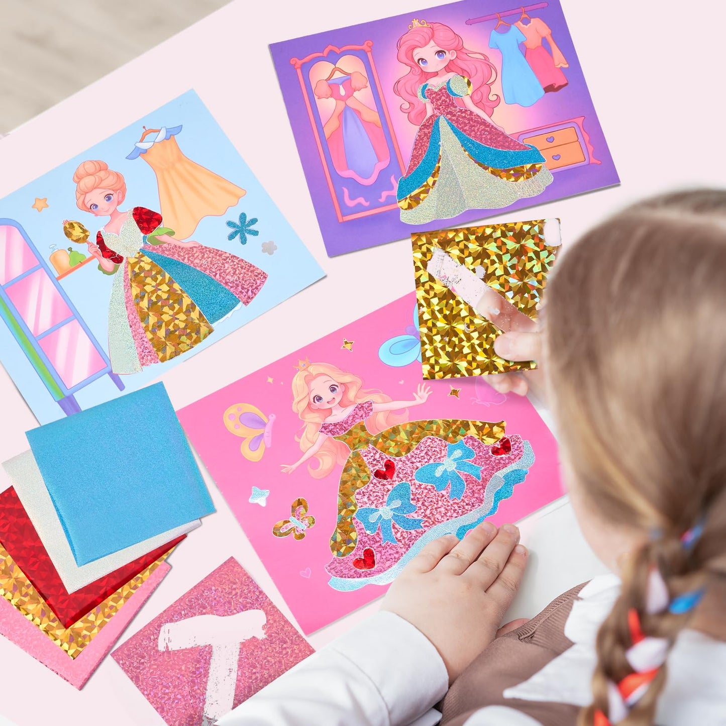 JoyCat Paint with Water Coloring Book — Mess-Free Art & Craft Kit for Kids 4-8