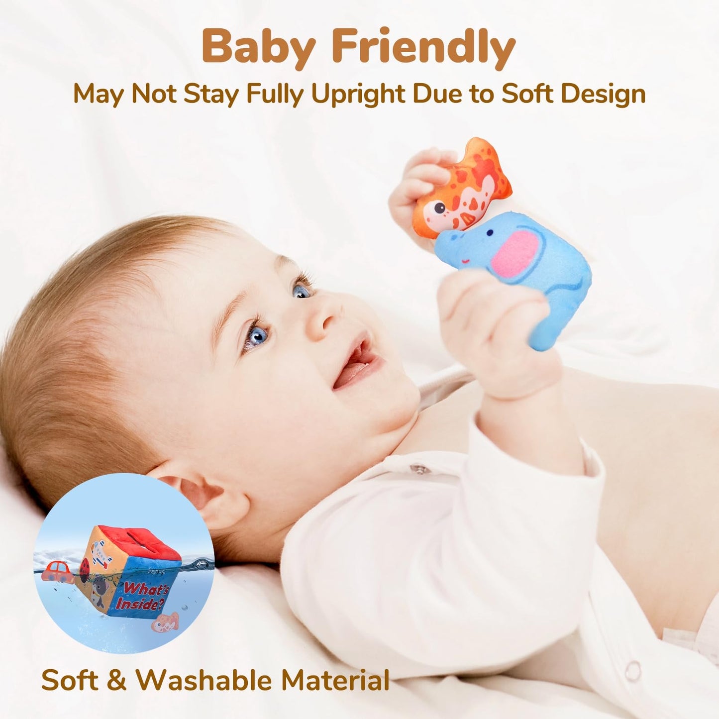JoyCat Mystery Soft Box – 10 Sensory Toys for 6-12 Months