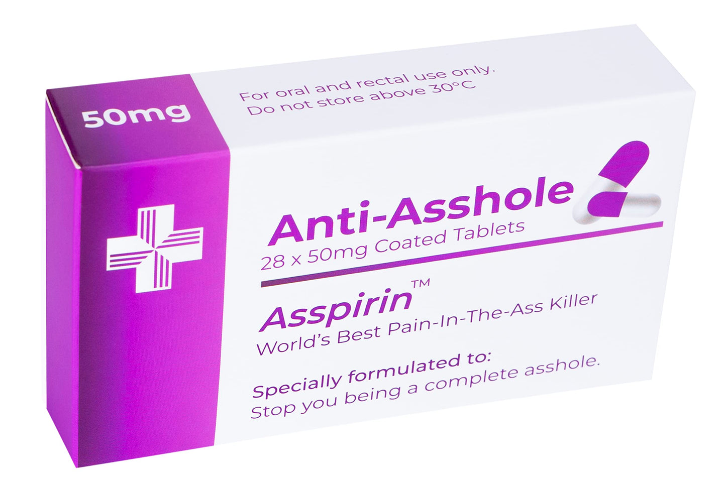 Joyful Clan Funny Joke Pill Box Prank - Gag Gift for Men and Women