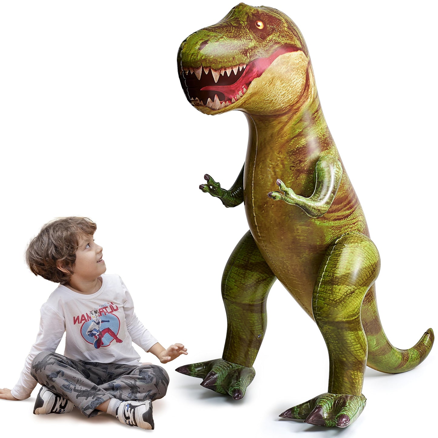 JOYIN 62” Giant T-Rex Inflatable — Party Decor, Pool Toy & Gift