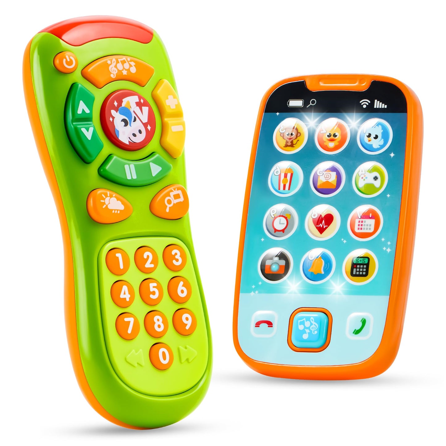 JOYIN Baby Toy Phone & Remote – Music & Learning Toys for Babies