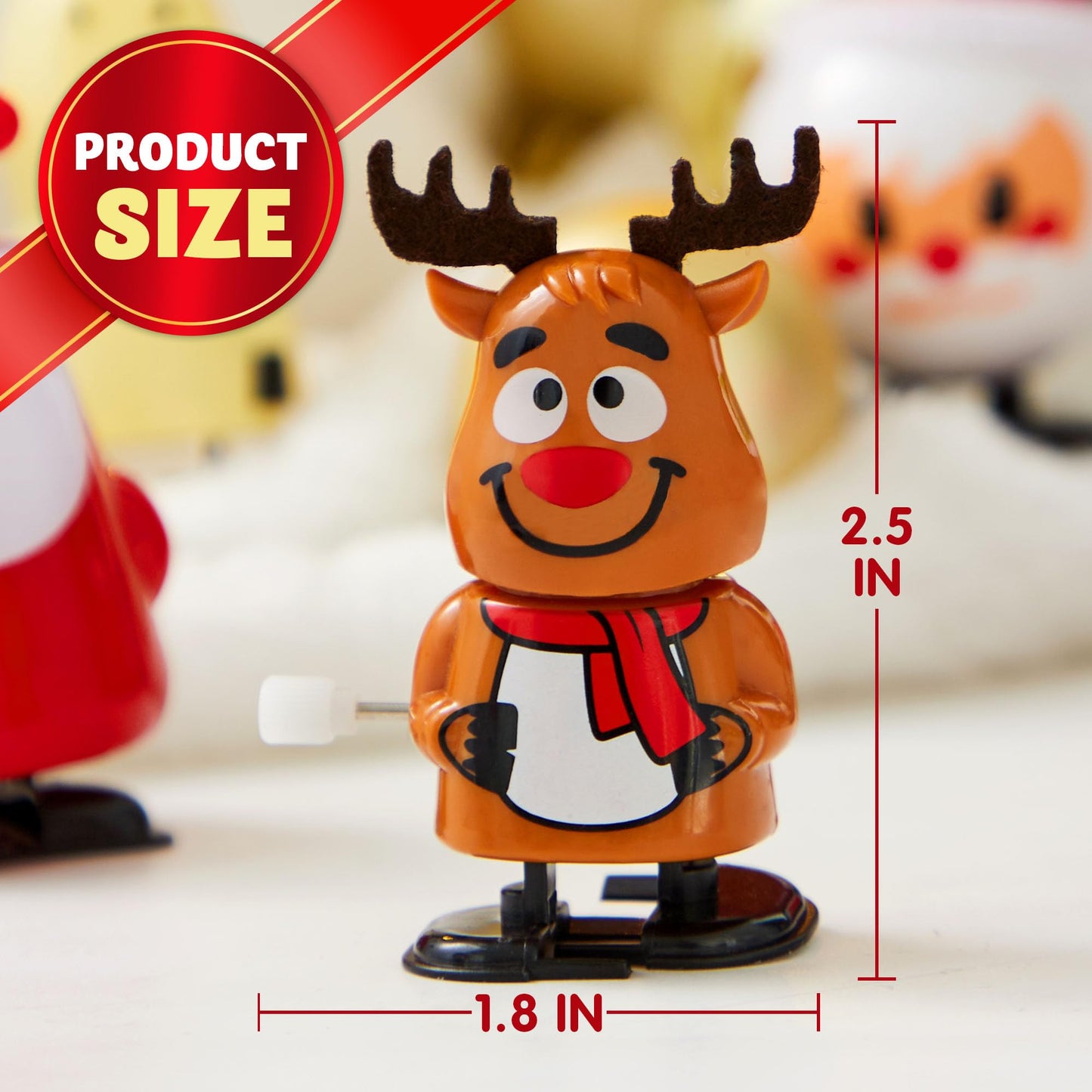 JOYIN 24 Pack Christmas Wind Up Toys – Fun Stocking Stuffers & Party Favors