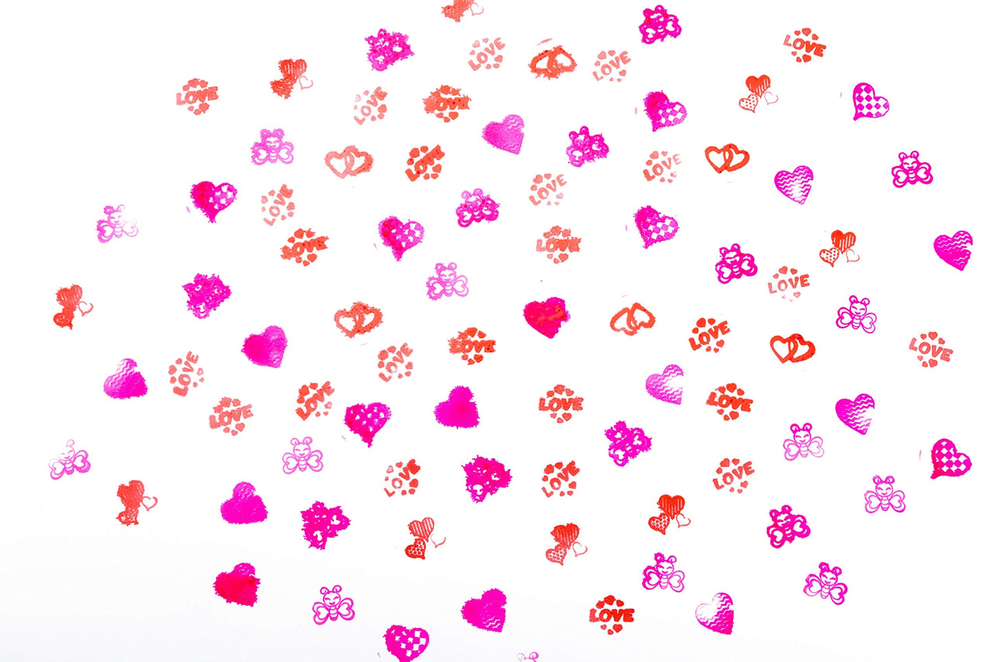 JOYIN 36-Pack Valentine Gift Cards with Stampers – Classroom Exchange & Party Favors