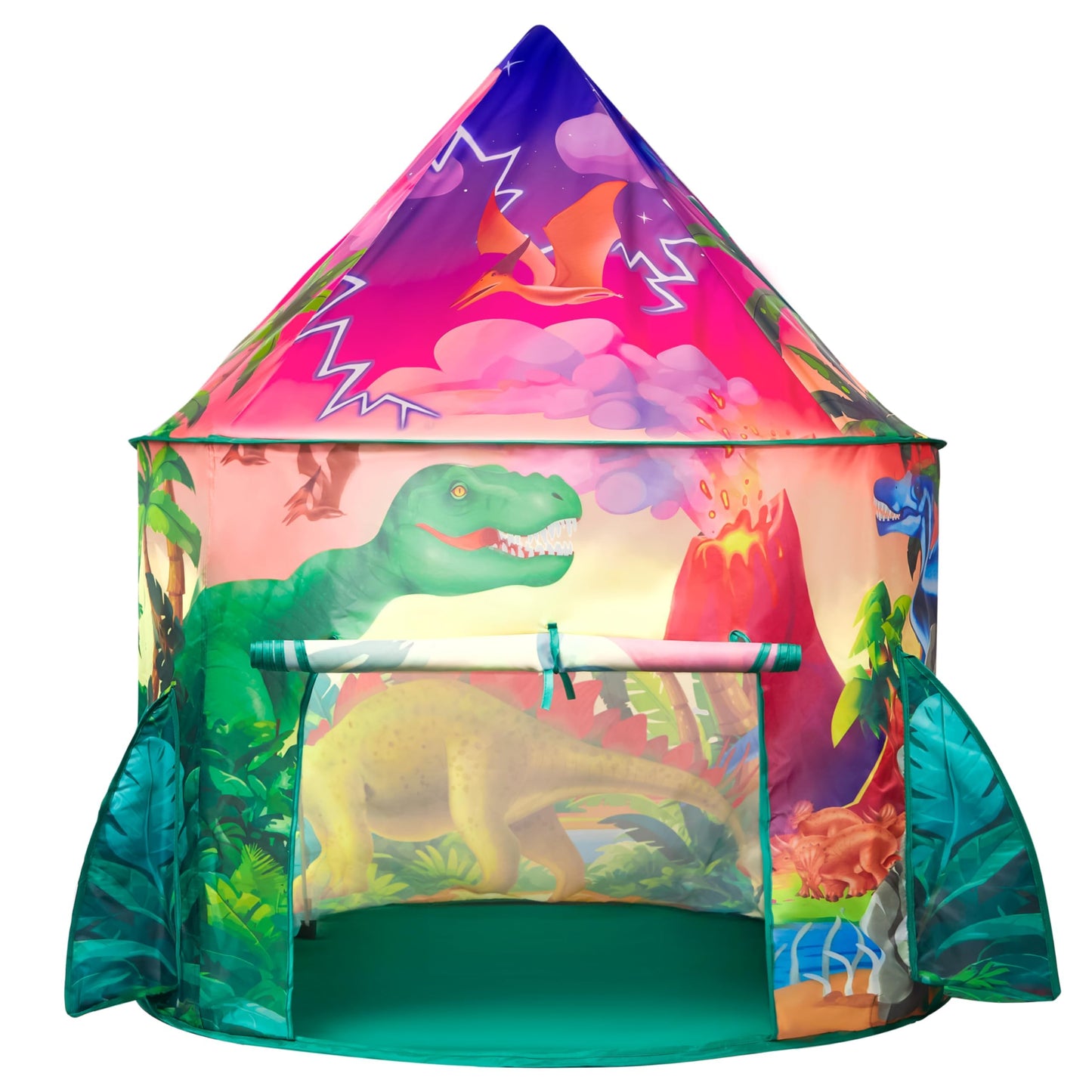 JOYIN Dinosaur Play Tent for Kids | Easy Pop-Up Dino Playhouse