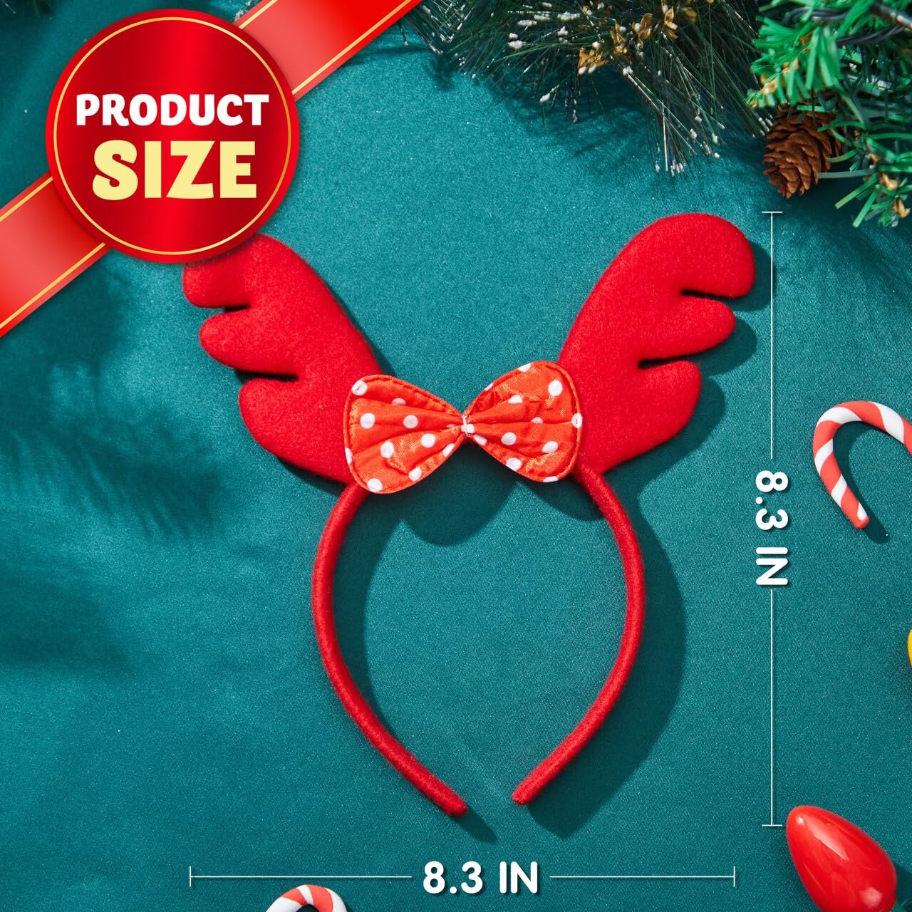 JOYIN 14 PCS Christmas Headbands Set – 14 Unique 3D Designs for Kids, Women, and Men