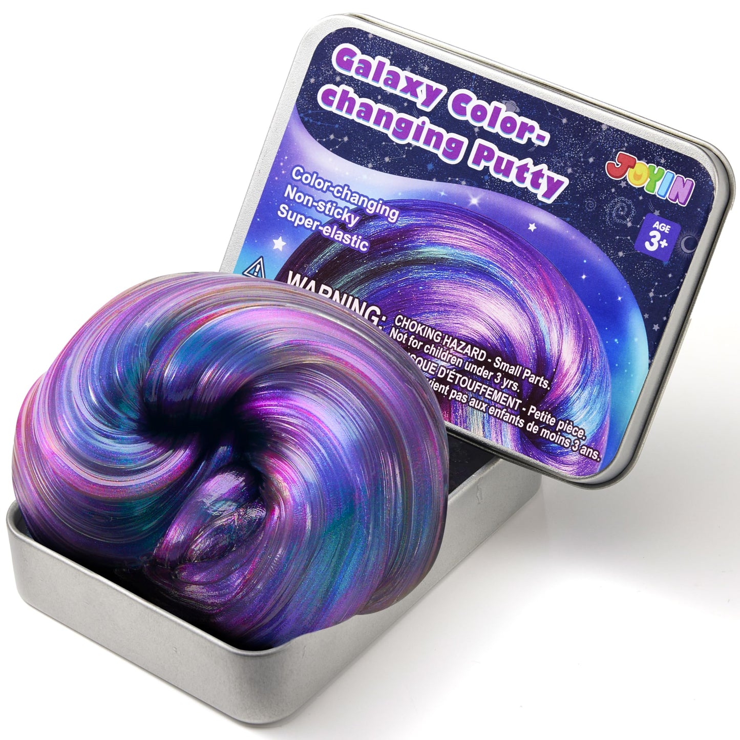 JOYIN Galaxy Color-Changing Putty – 4.2oz Sensory Fidget Toy