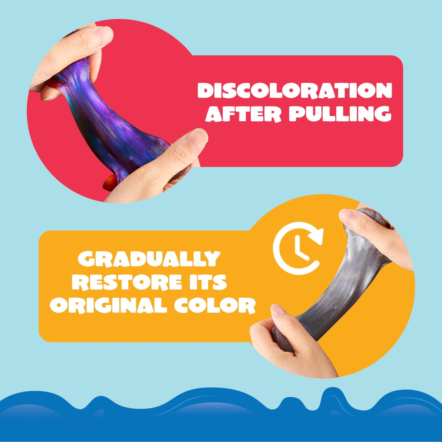 JOYIN Galaxy Color-Changing Putty – 4.2oz Sensory Fidget Toy