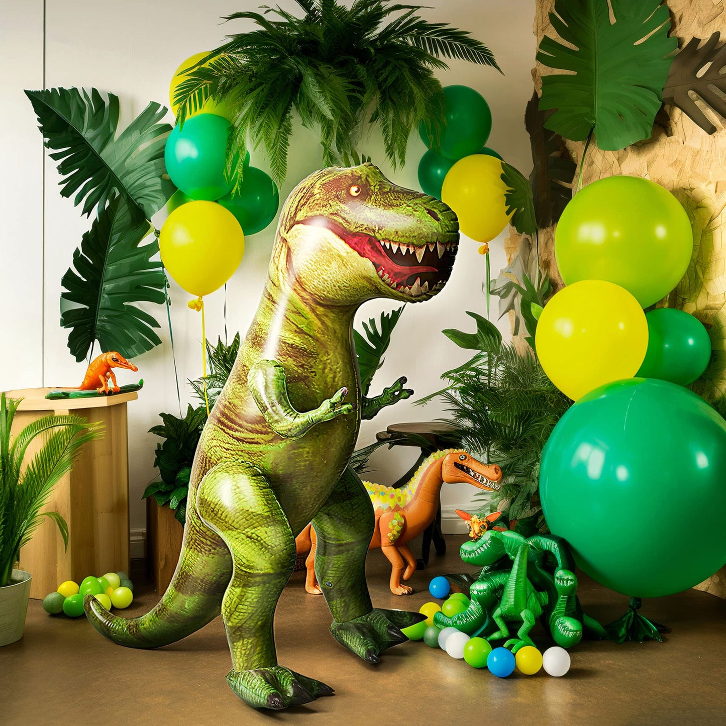 JOYIN 62” Giant T-Rex Inflatable — Party Decor, Pool Toy & Gift