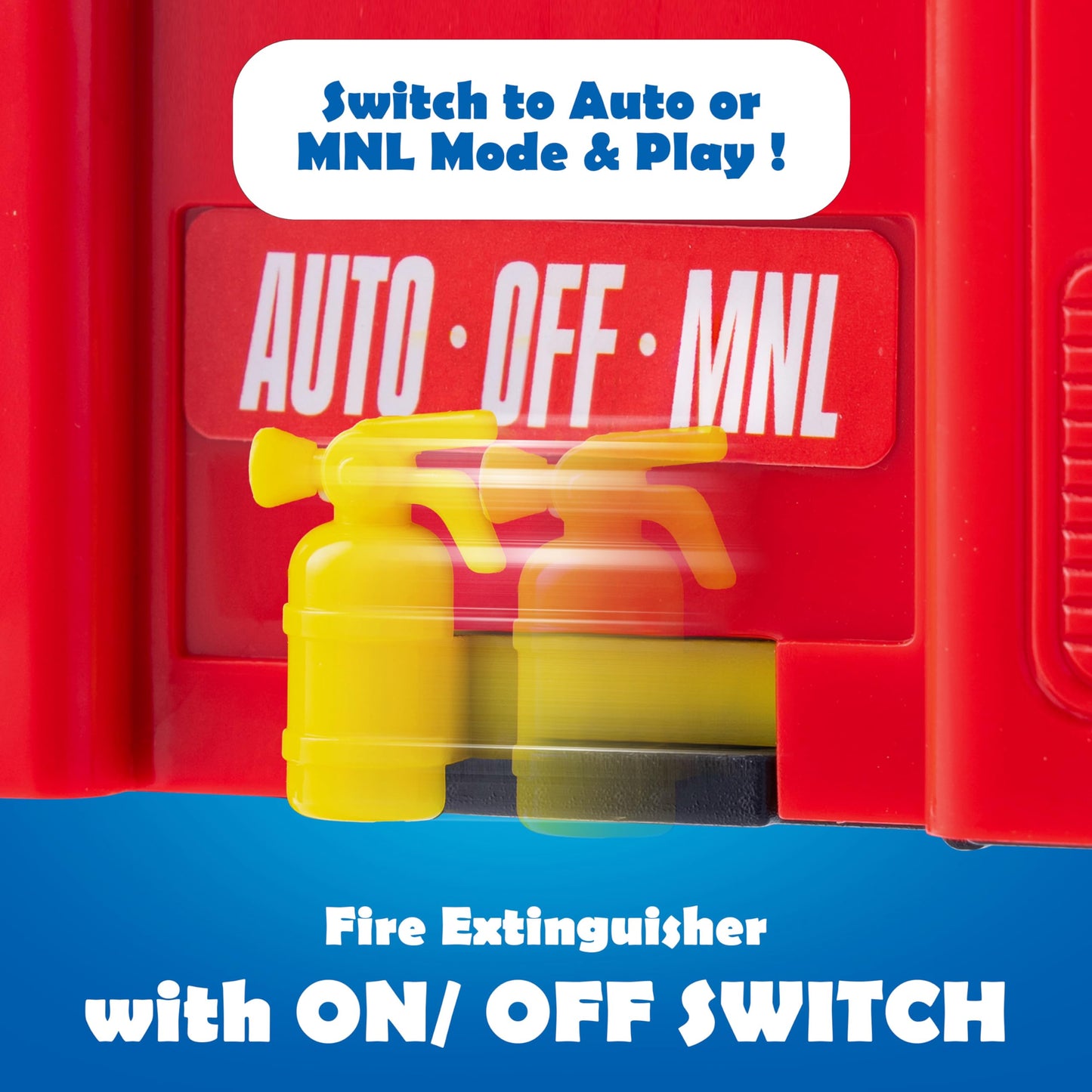 JOYIN LED Fire Truck Toy for Toddlers – Projections & Sirens