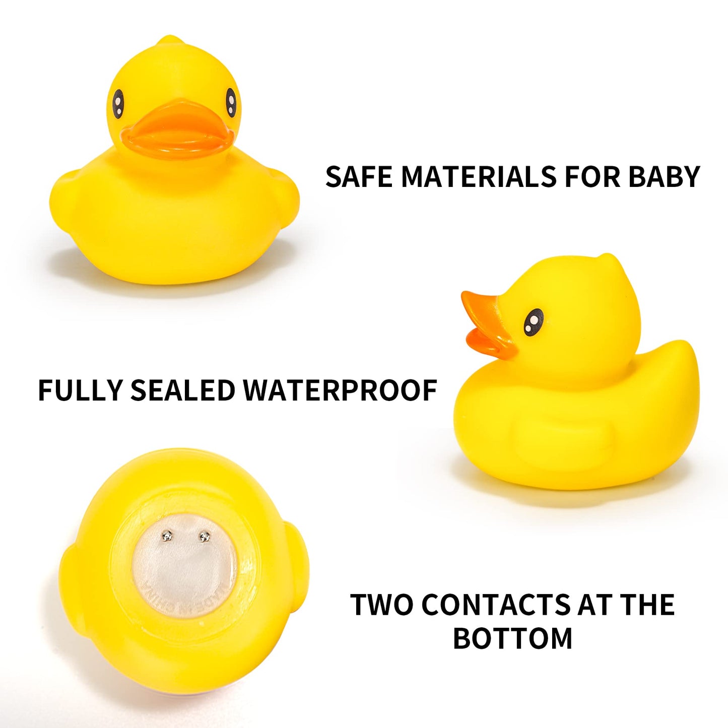 JOYIN 6 Pcs Prefilled Easter Eggs with Light-Up Bath Toys – Fun Bath Time Treats