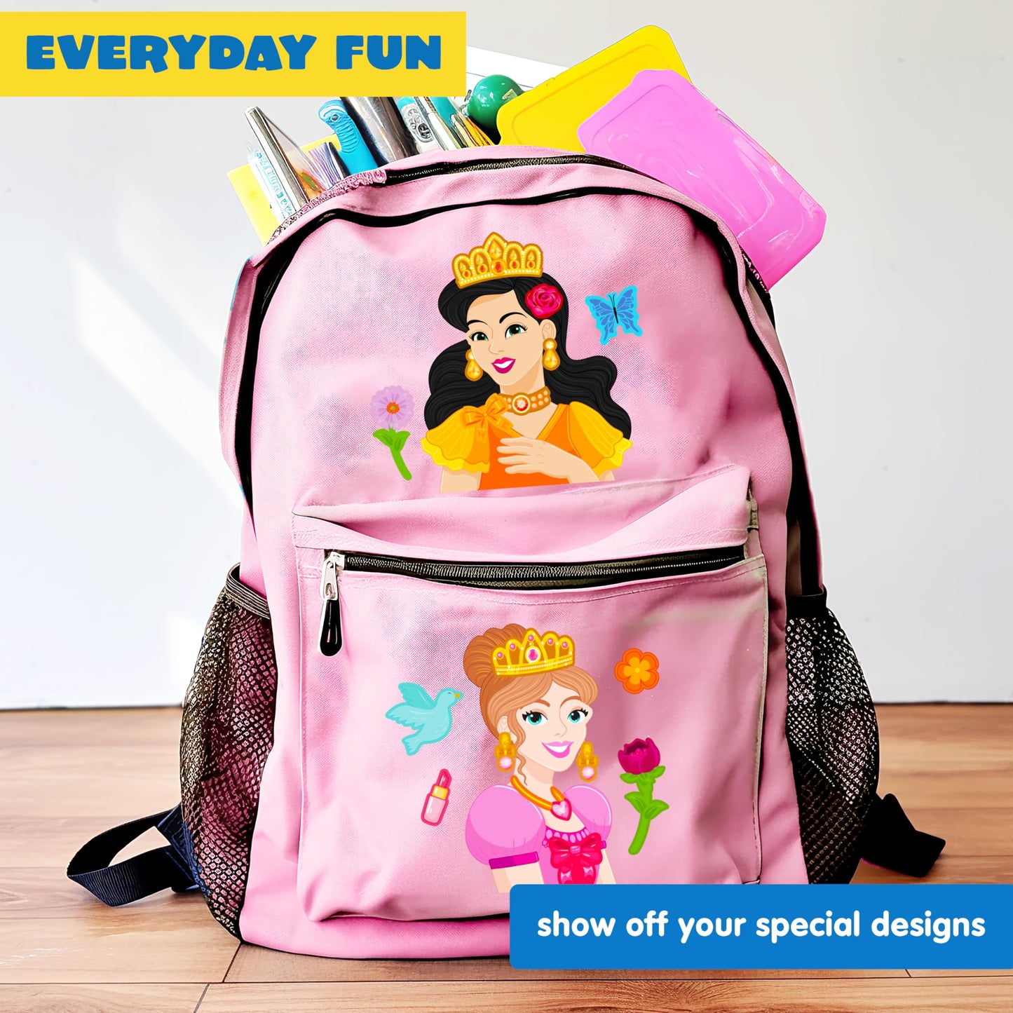 JOYIN Make-a-Face Stickers – 36 Sheets Princess Party Decor (9x6 in)