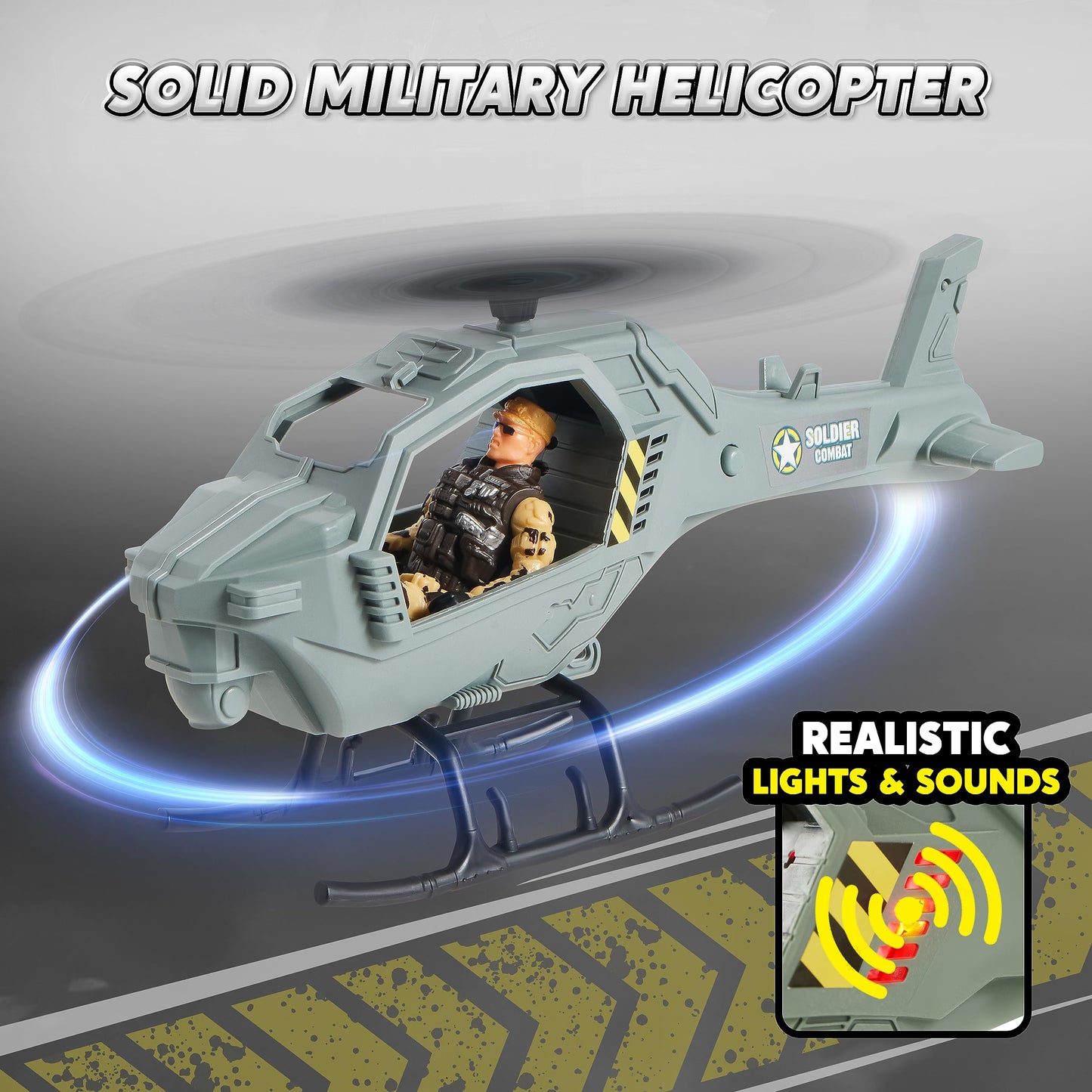 JOYIN Military Base Toys Set – Army Vehicles, Figures & Gear
