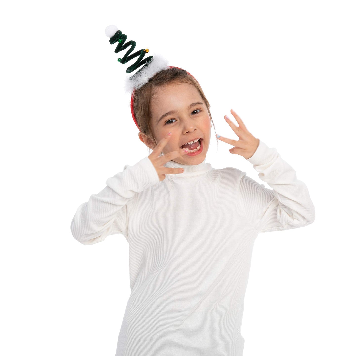 JOYIN 12 Pack Christmas Headbands – 4 Styles 3D Hats for All Ages