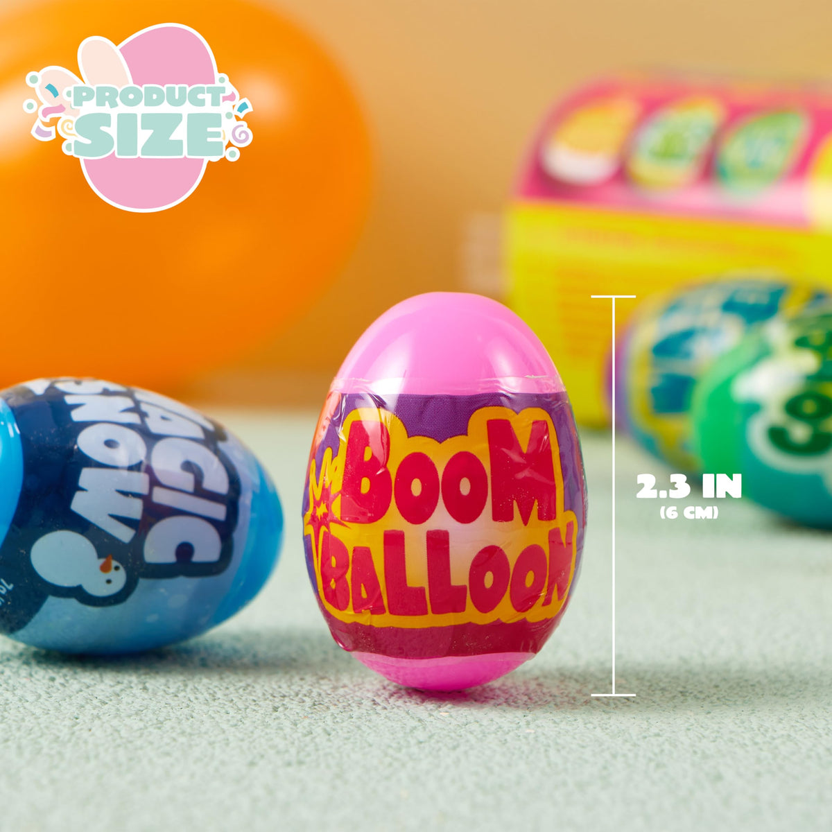 JOYIN 6pcs Prefilled Easter Eggs with Toys – Easter STEM Kits