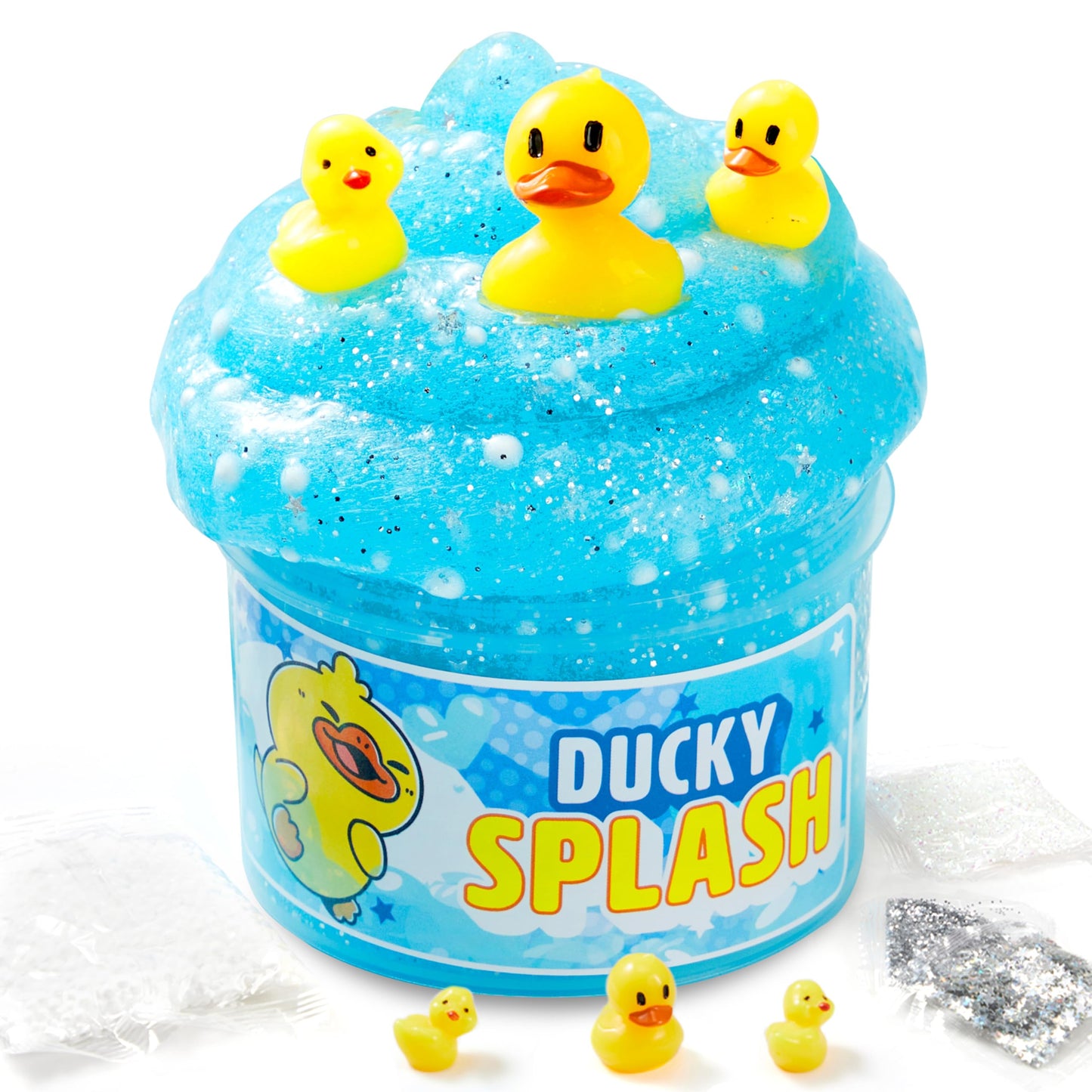 JOYIN Slime Party Favors – Bubble Bath Duck Slime, 8 oz, Non-Sticky & Mess-Free
