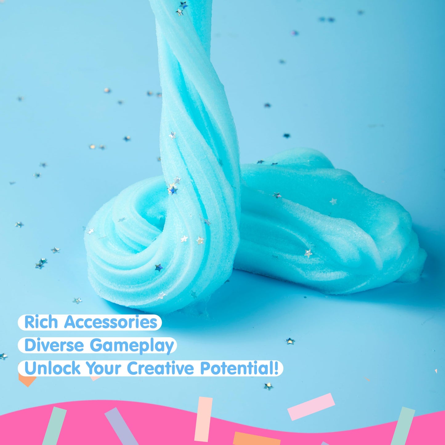 JOYIN Cloudfin Manta Ray Slime – 8 oz Soft, Mess-Free Kids’ Party Favors
