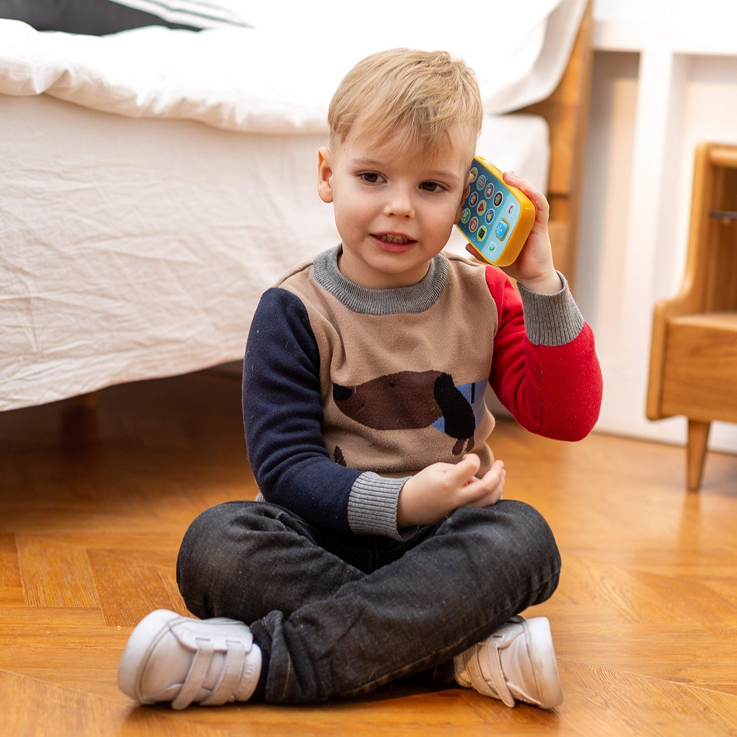 JOYIN Smartphone Toy Set — Remote Baby Phone with Music, Learning Fun for Infants & Kids
