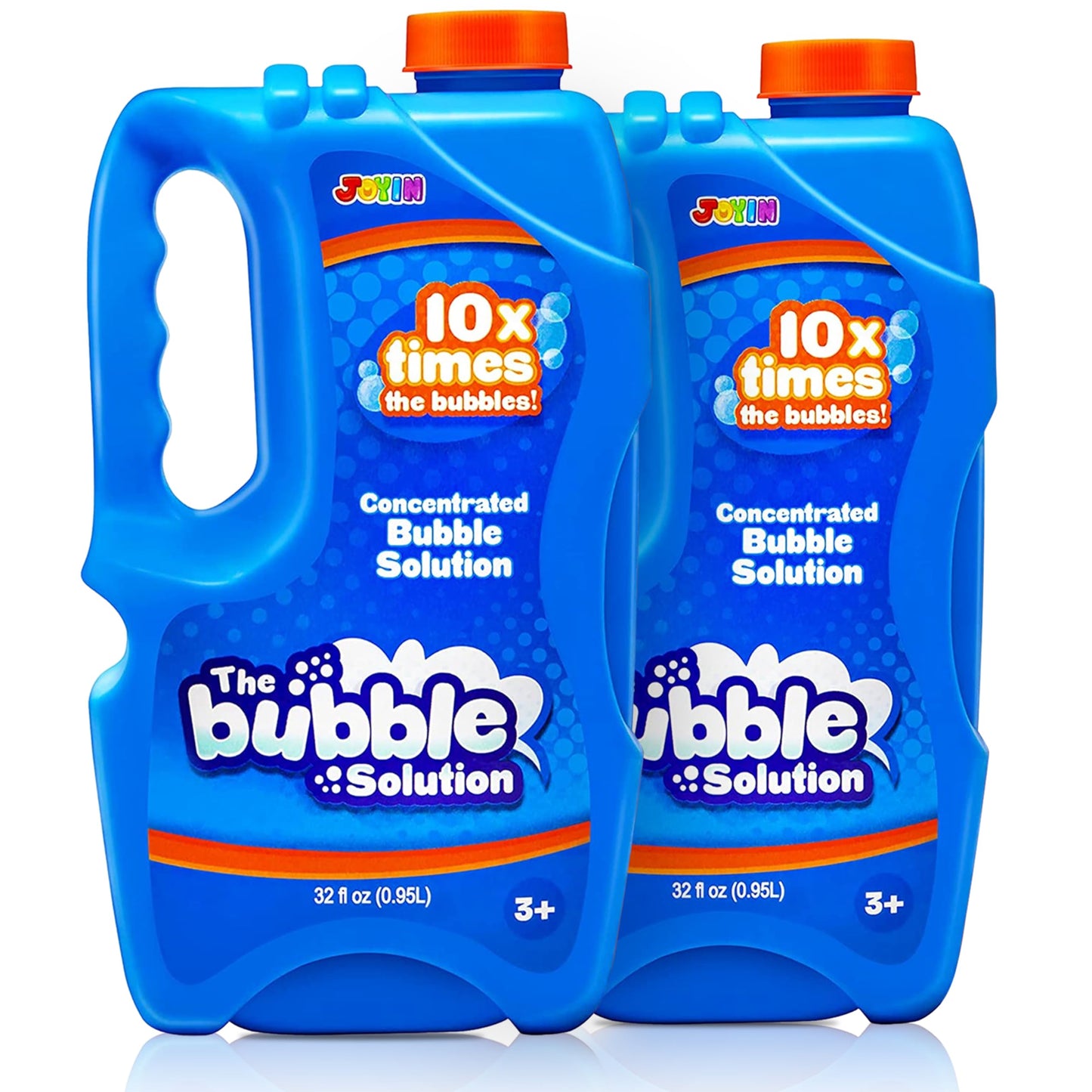 JOYIN 64oz Bubble Refill — 2 Bottles for Bubble Machines & Toys