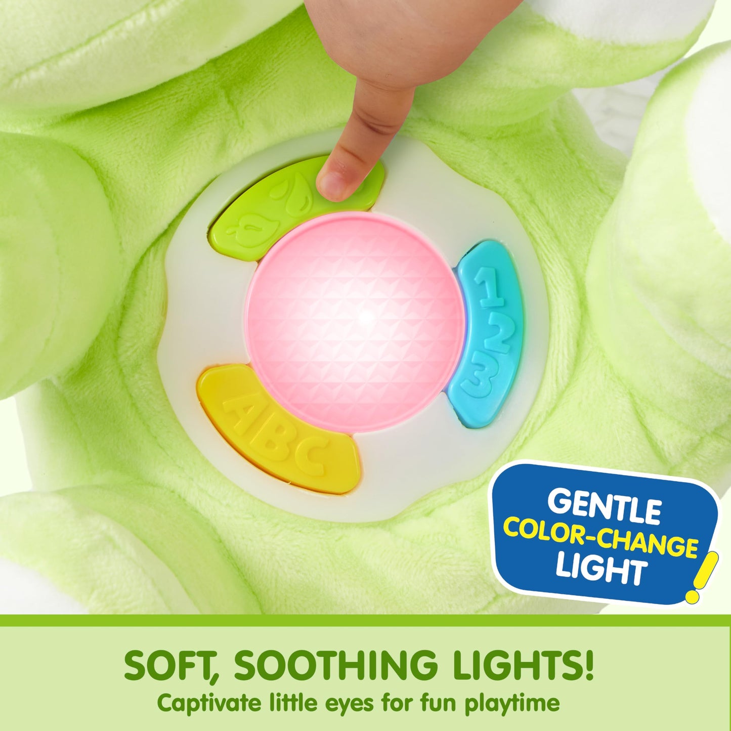 JOYIN Musical Dinosaur Plush Toy for Babies – Soft Lights & 12 Tunes