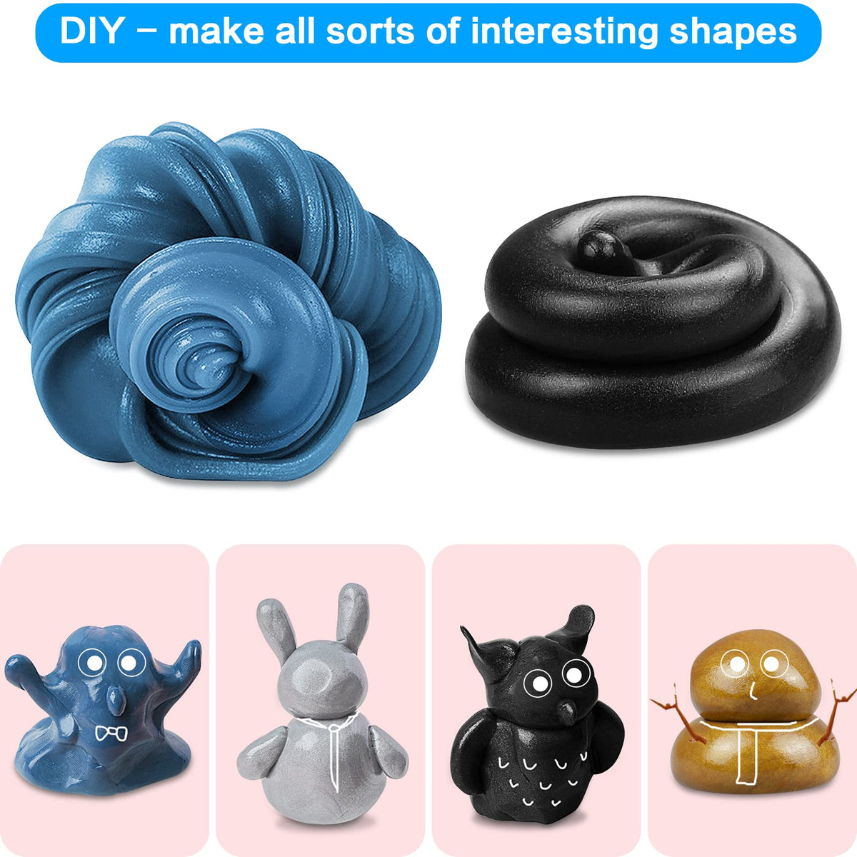 JOYPRO Magnetic Slime Putty – Magnetic Space Putty Toy for Kids & Adults