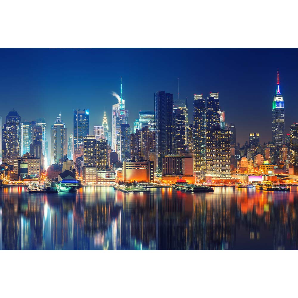 Joyshare NYC Skyline 1000-Piece Jigsaw Puzzle for Adults – Includes Poster (50×70 cm)