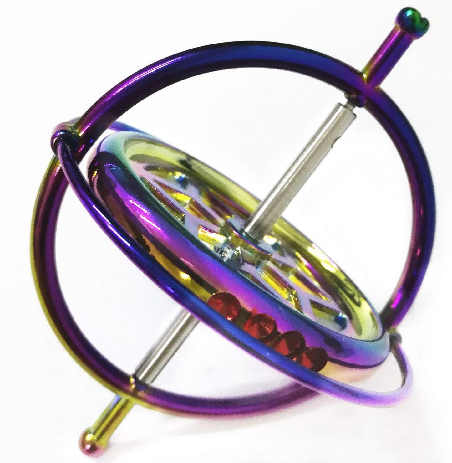 Joytech JA05 Precision Gyroscope — Metal Anti-Gravity Spinner (Colorful Finish)