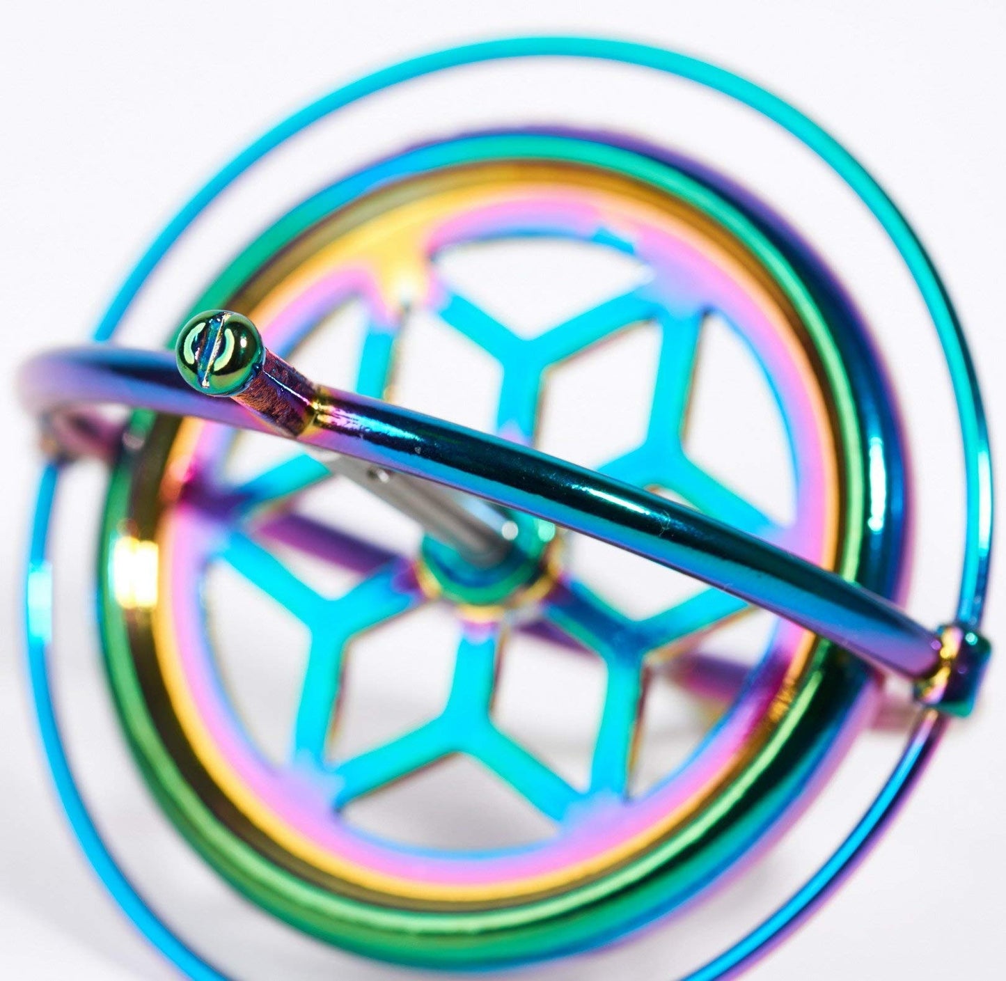 Joytech JA05 Precision Gyroscope — Metal Anti-Gravity Spinner (Colorful Finish)