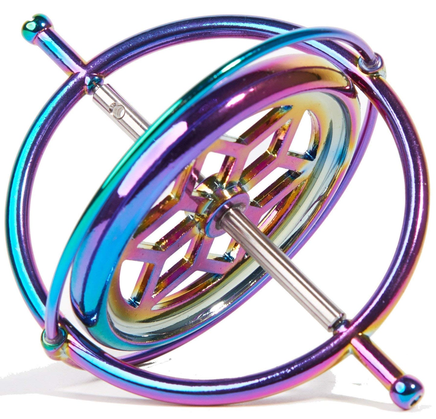 Joytech JA05 Precision Gyroscope — Metal Anti-Gravity Spinner (Colorful Finish)
