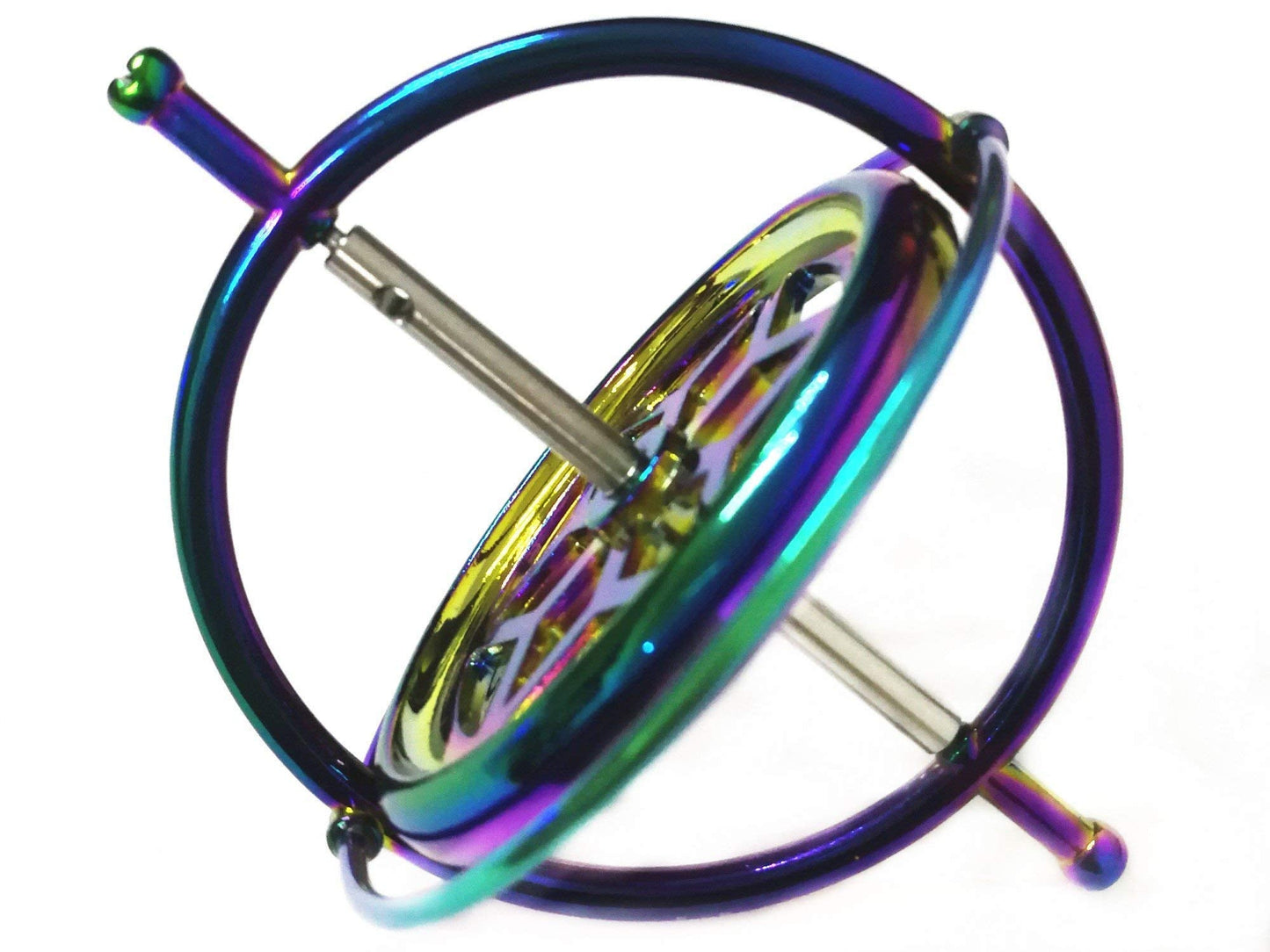 Joytech JA05 Precision Gyroscope — Metal Anti-Gravity Spinner (Colorful Finish)