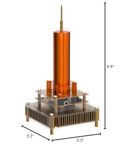 Joytech YS04 Music Tesla Coil with Acrylic Base – Wireless Loudspeaker & Desktop STEM Toy