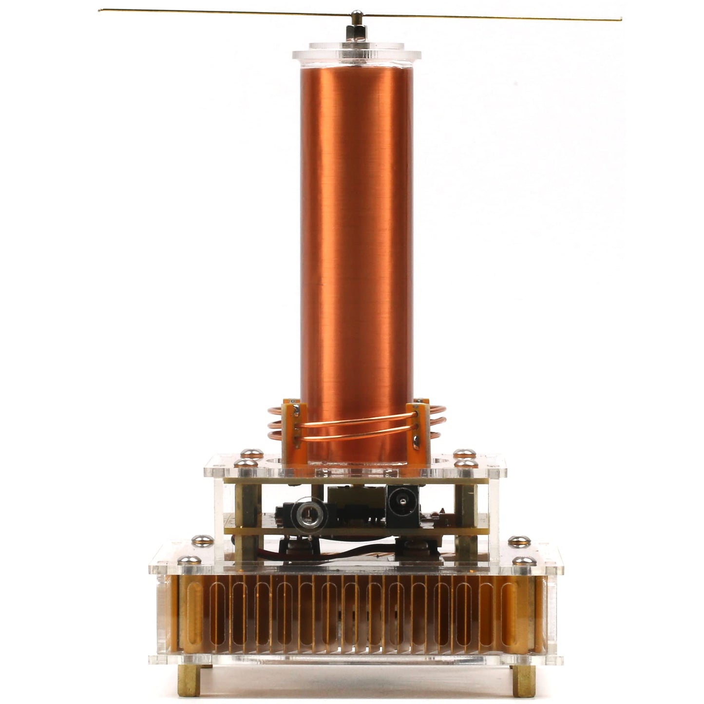 Joytech YS04 Music Tesla Coil with Acrylic Base – Wireless Loudspeaker & Desktop STEM Toy