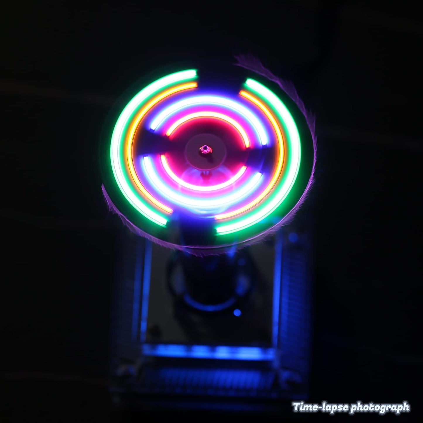 Joytech YS04 Music Tesla Coil with Acrylic Base – Wireless Loudspeaker & Desktop STEM Toy