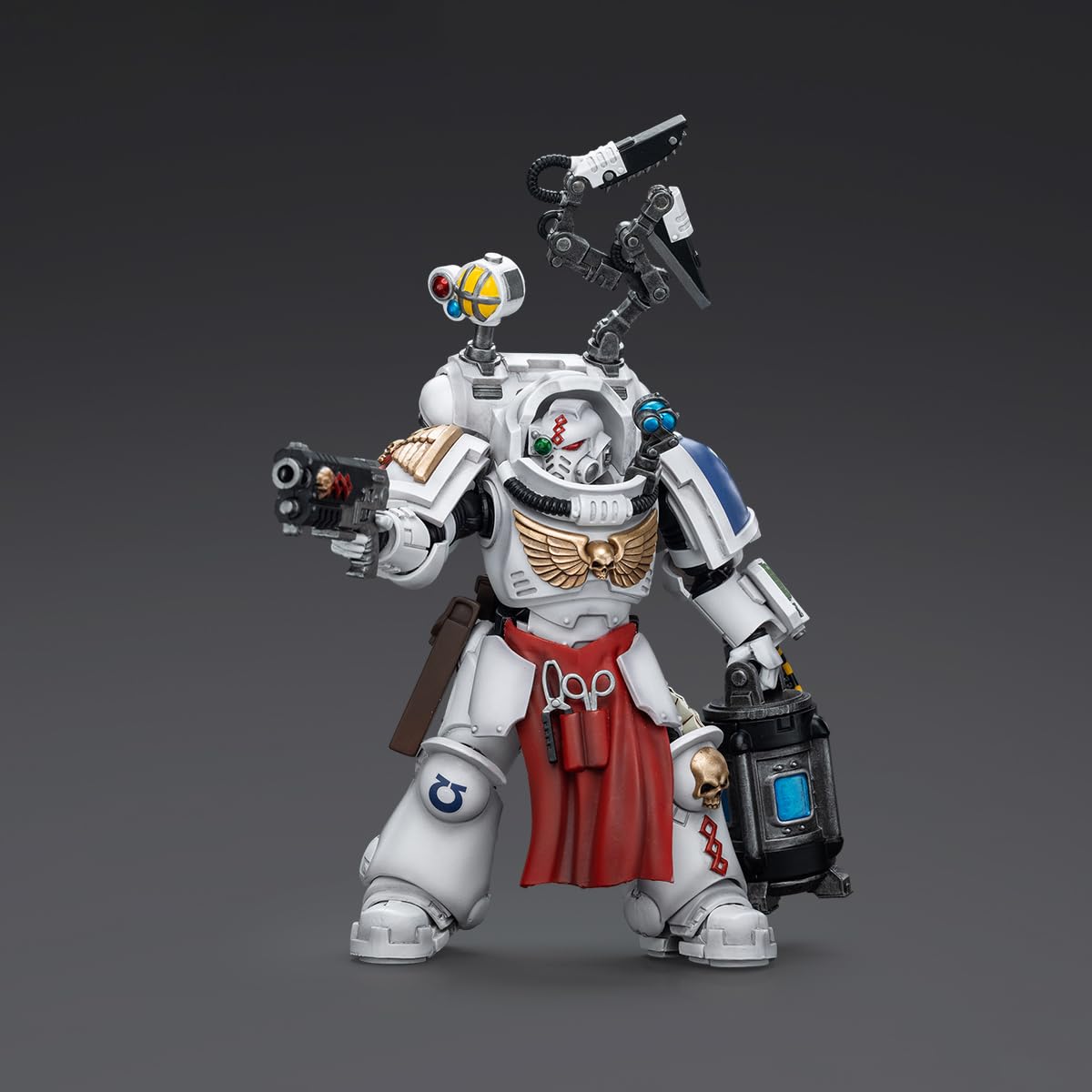 JOYTOY 1/18 Ultramarines Apothecary Biologis Action Figure – Warhammer 40K Collectible Gift