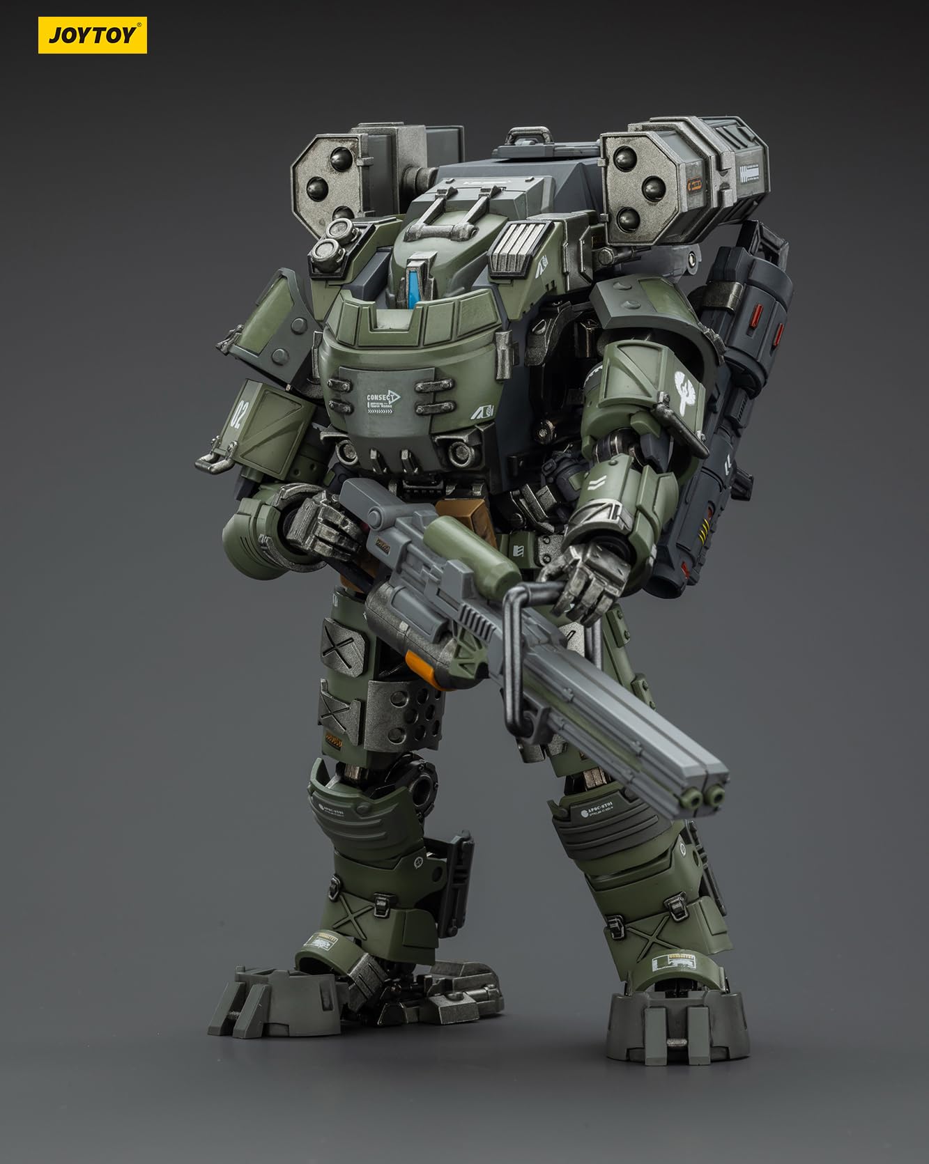 JOYTOY APOC Storm Tempestus Fire Support Type Mech – 1/25 Action Figure | JT01666