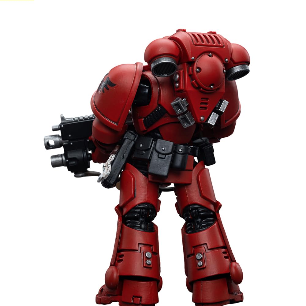 JOYTOY 1/18 Blood Angels Intercessor Action Figure JT6649 — Poseable Sci-Fi Collectible
