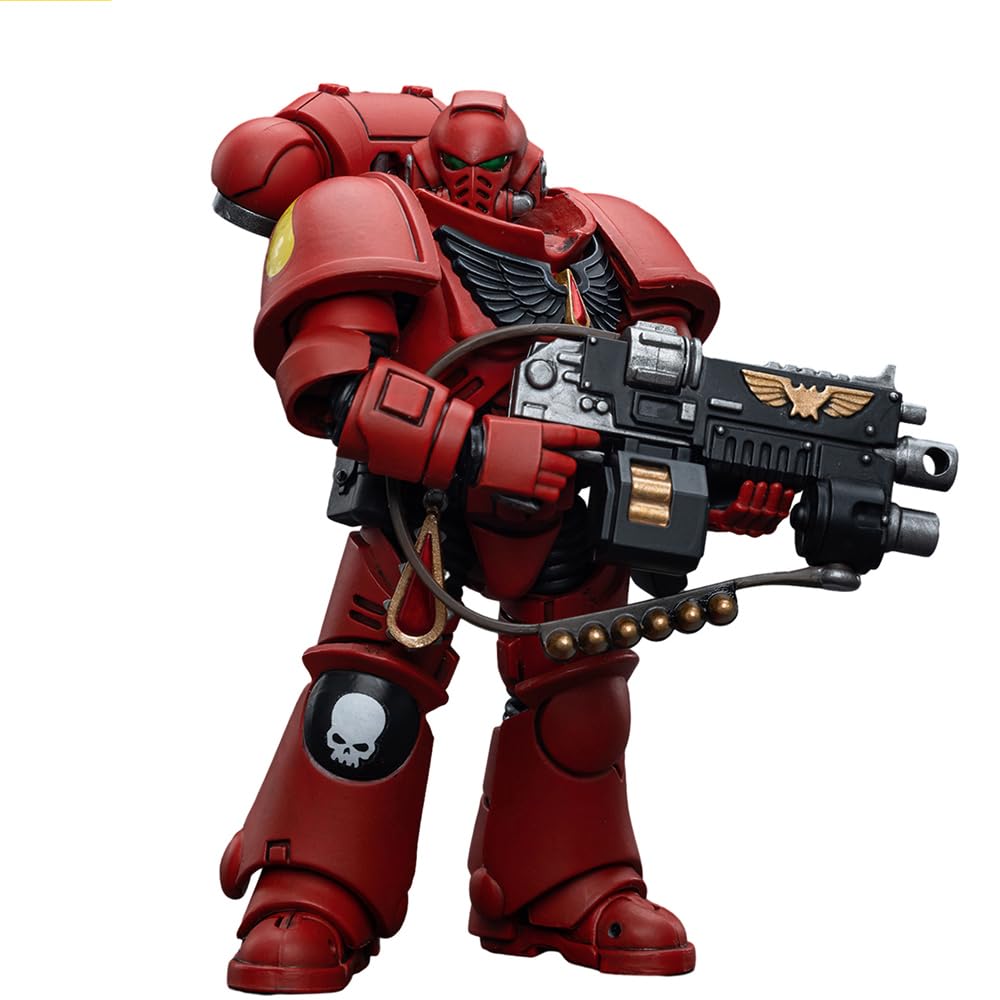 JOYTOY 1/18 Blood Angels Intercessor Action Figure JT6649 — Poseable Sci-Fi Collectible