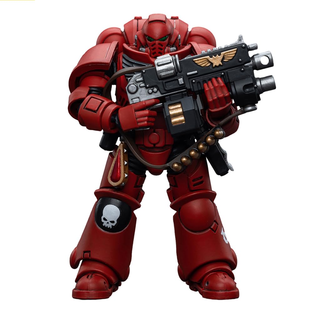 JOYTOY 1/18 Blood Angels Intercessor Action Figure JT6649 — Poseable Sci-Fi Collectible