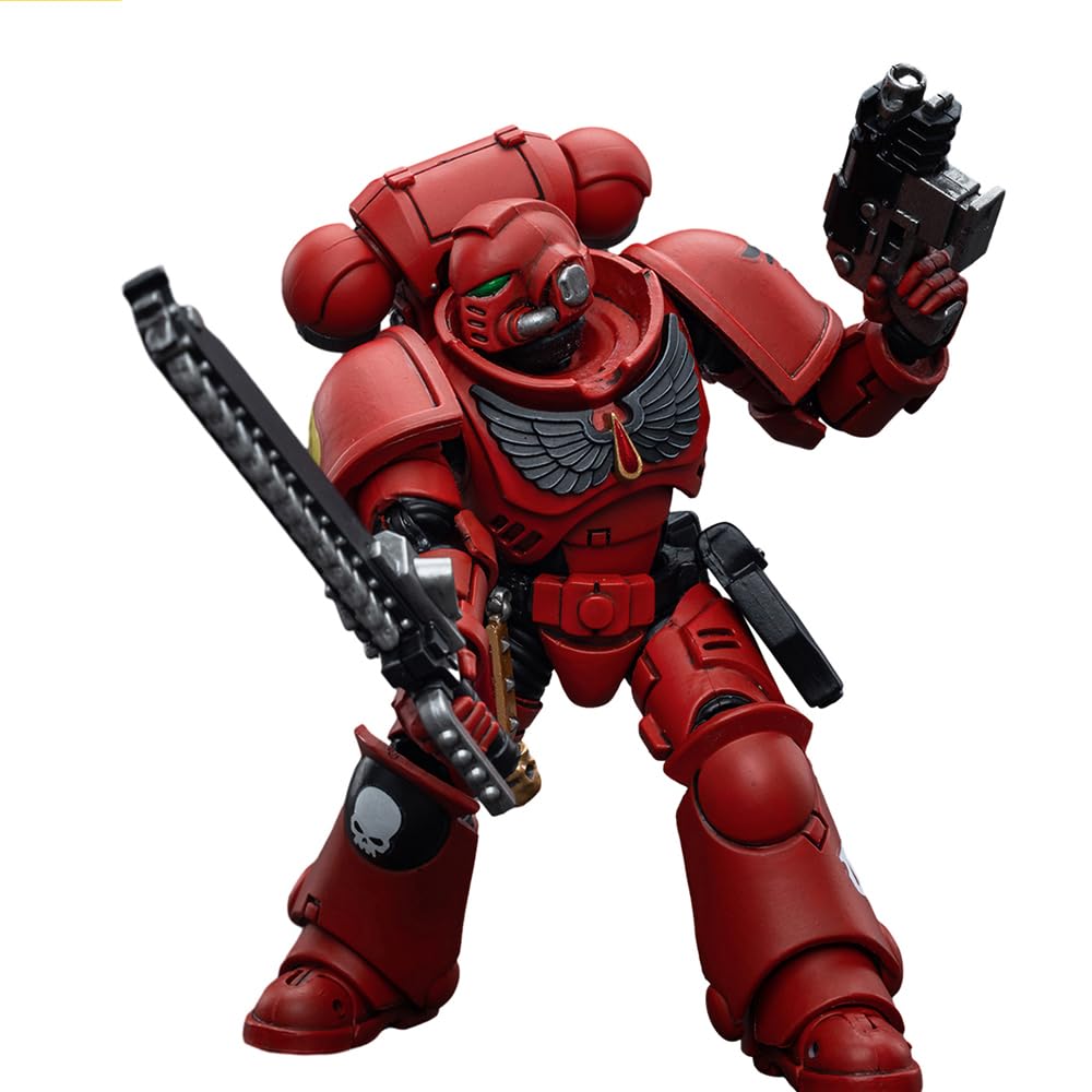 JOYTOY 1/18 Blood Angels Intercessor Action Figure JT6649 — Poseable Sci-Fi Collectible