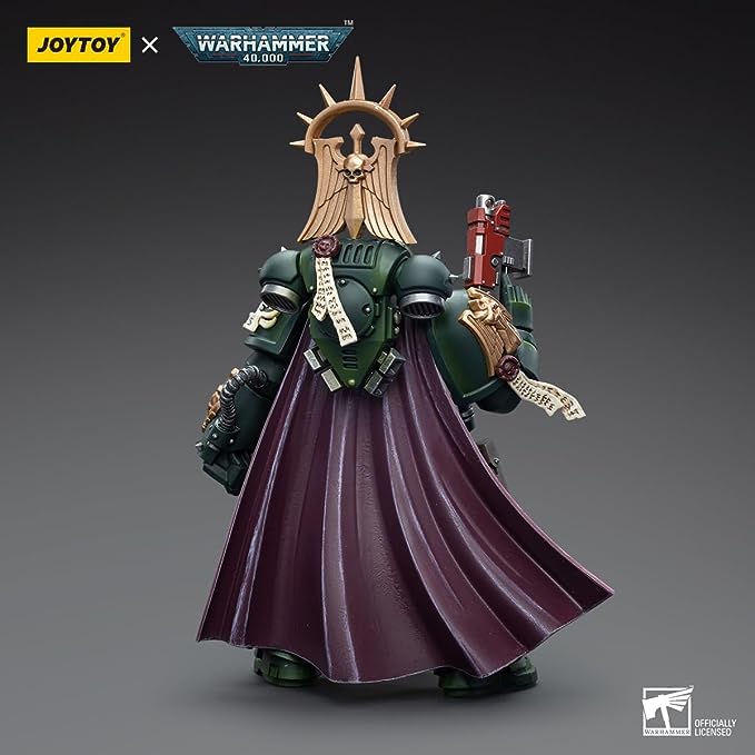 JOYTOY 1/18 Warhammer 40k Dark Angels Master Action Figure – Power Fist, Feirros Collection