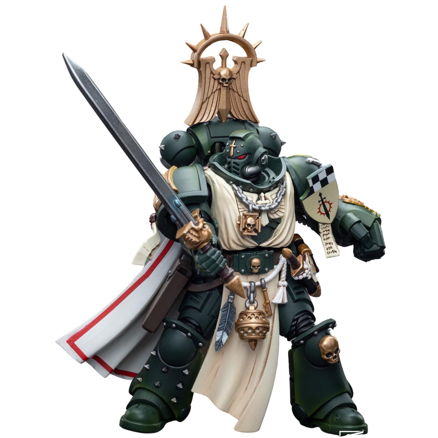 JOYTOY 1/18 Warhammer 40k Dark Angels Master Action Figure – Power Fist, Feirros Collection