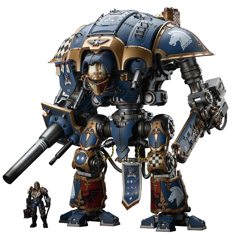 JOYTOY 1/18 Warhammer Horus Heresy Imperial Knight Paladin – Articulated Figure