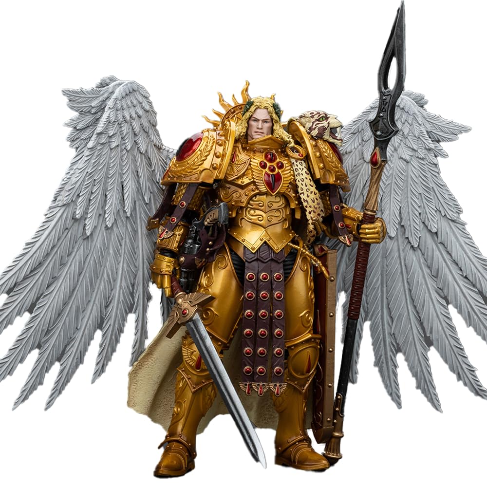 JOYTOY Warhammer 40K Horus Heresy 1/18 Action Figure – Blood Angels Sanguinius, IXth Legion Collectible