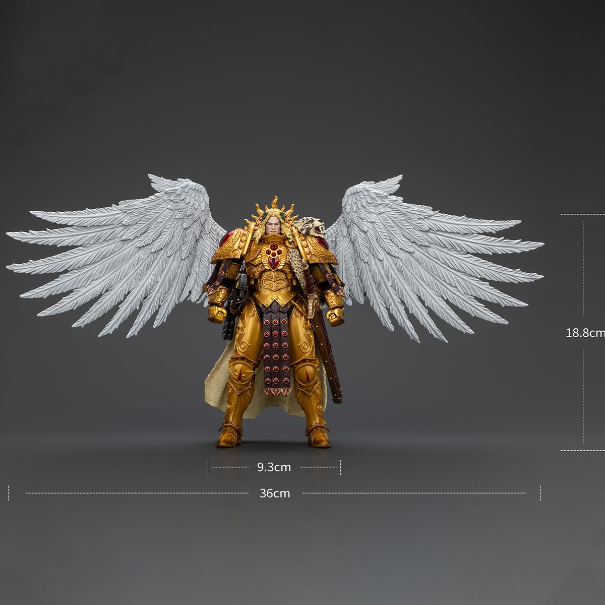 JOYTOY Warhammer 40K Horus Heresy 1/18 Action Figure – Blood Angels Sanguinius, IXth Legion Collectible