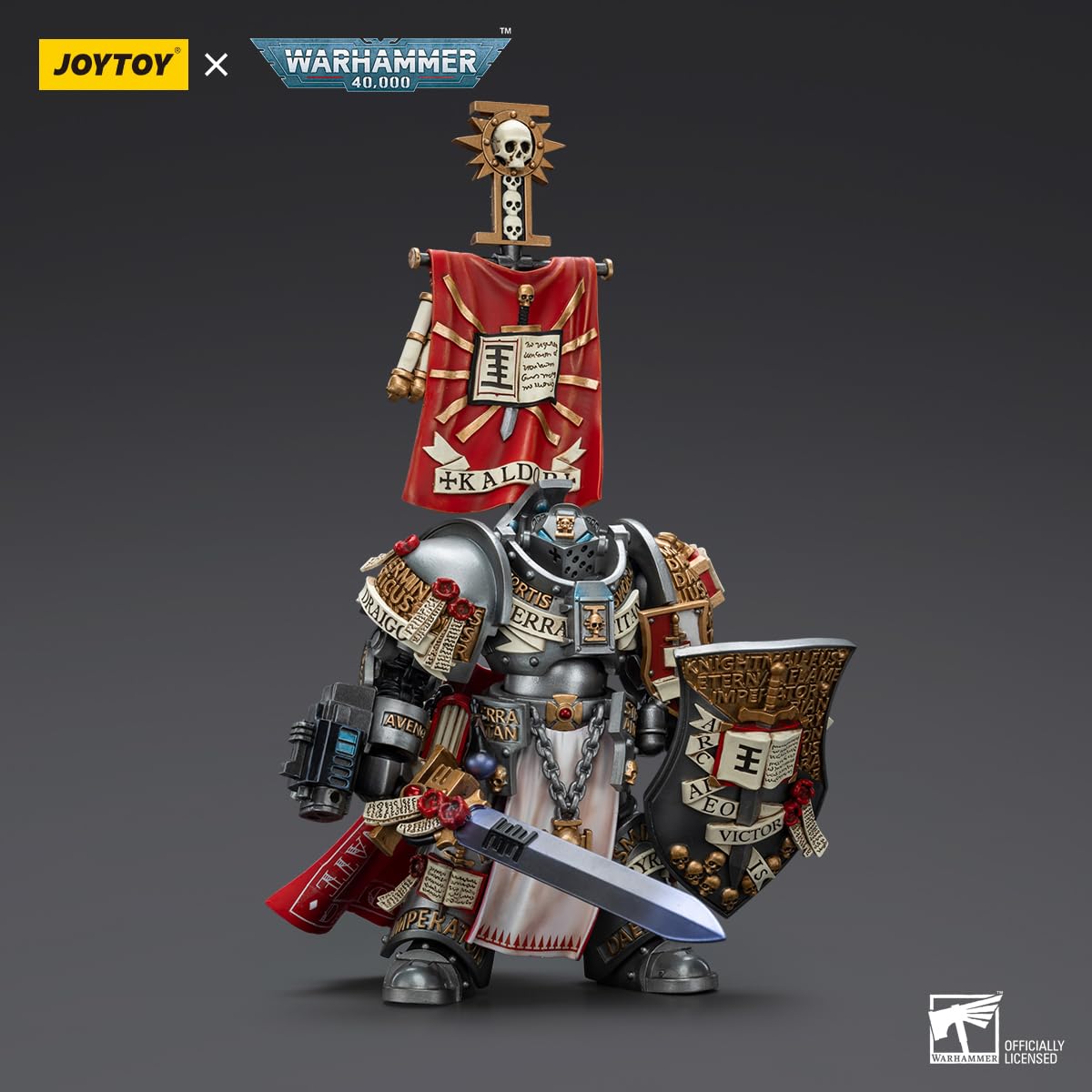 JOYTOY Warhammer 40K Grey Knights Kaldor Draigo 1/18 Figure