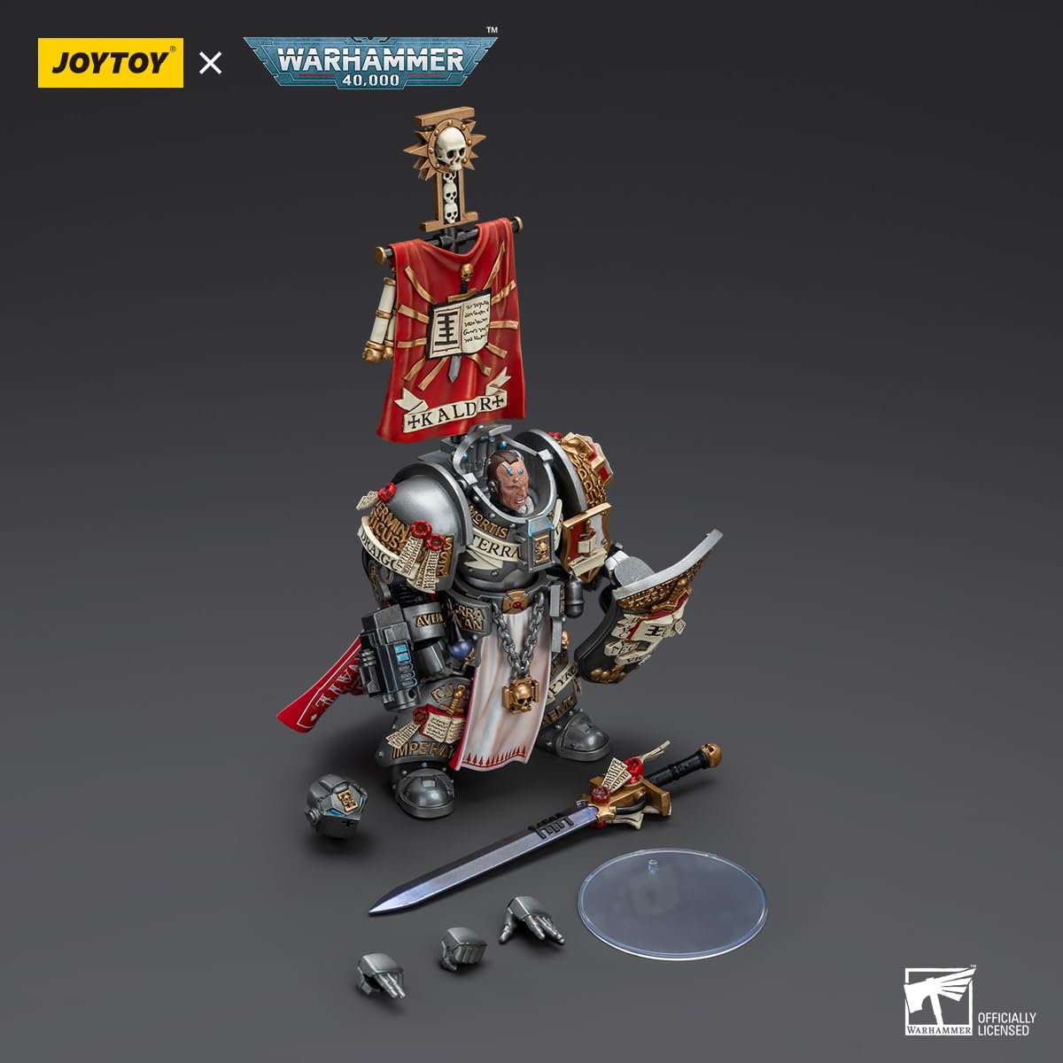 JOYTOY Warhammer 40K Grey Knights Kaldor Draigo 1/18 Figure