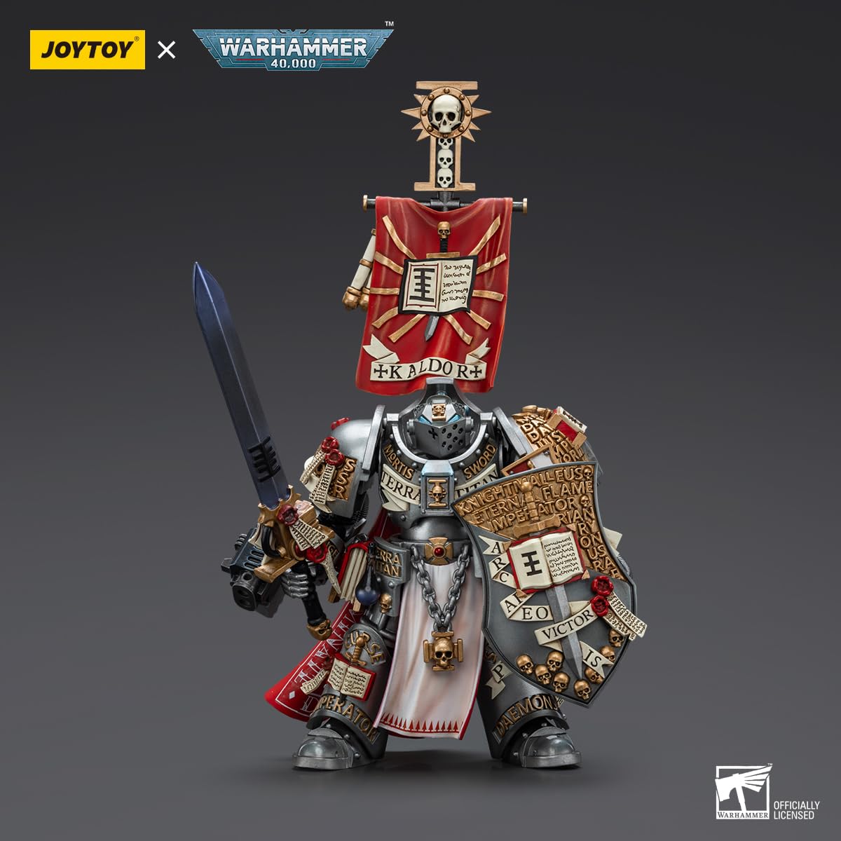 JOYTOY Warhammer 40K Grey Knights Kaldor Draigo 1/18 Figure