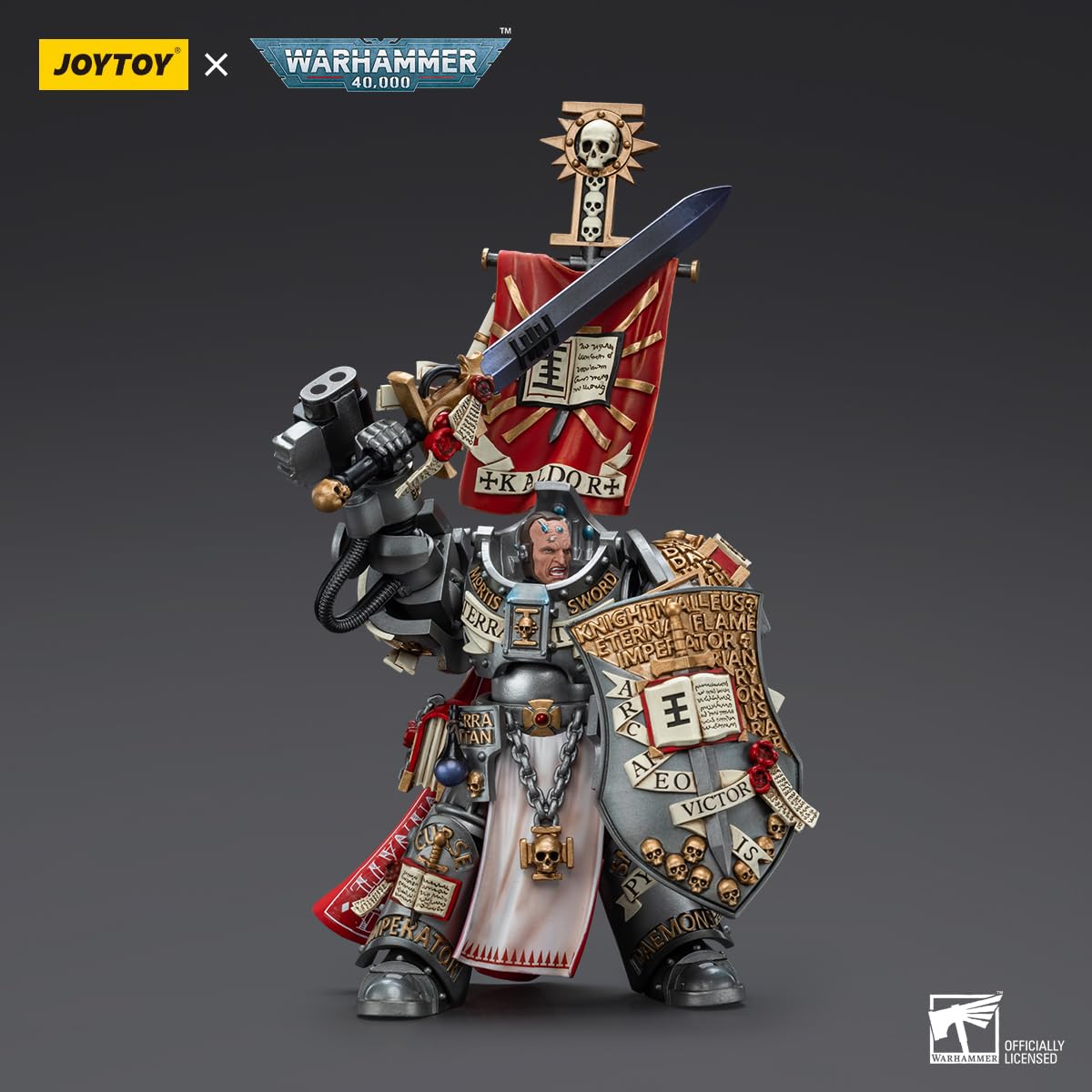JOYTOY Warhammer 40K Grey Knights Kaldor Draigo 1/18 Figure